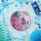 インナーミュージック-フローラスケッチ ペーパープレート (パーティー)