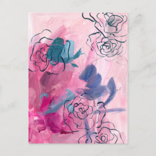 インナーミュージック-フローラスケッチ ポストカード