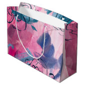 インナーミュージック-フローラスケッチ ラージペーパーバッグ (裏面アングル)