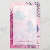 インナーミュージック-フローラスケッチ 便箋 (正面)