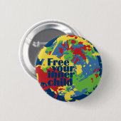 インナー子のカスタムボタン 缶バッジ (正面&裏面)