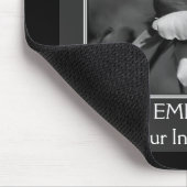 インナー美しいローズブドやる気を起こさせるマウスパッド マウスパッド (コーナー)