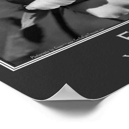 インナー美しい引用文ローズブ感動的ド ポスター (角)