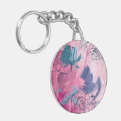 インナー音楽 – フローラスケッチ キーホルダー (正面左)