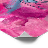 インナー音楽 – フローラスケッチ ポスター (角)