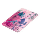 インナー音楽 – フローラスケッチ マグネット (左側)