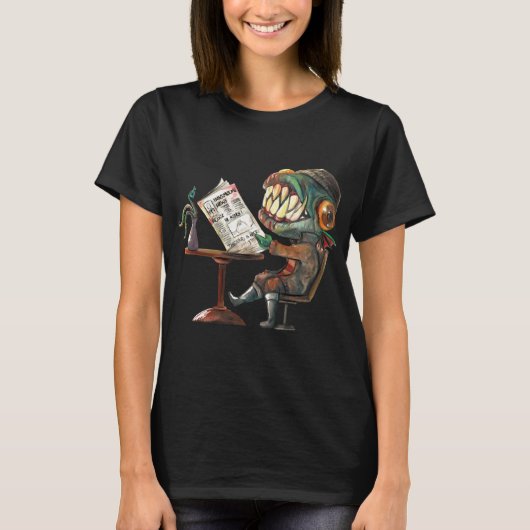 インネスマスにて朝食を Tシャツ (正面)