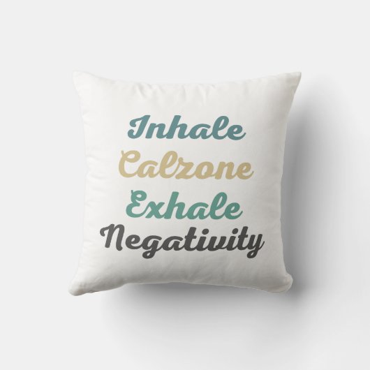 インハレカルゾーンエキシェールネガティビティ装飾用クッション クッション (裏面)