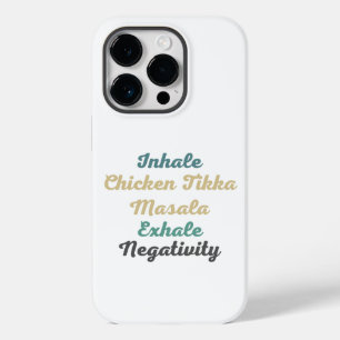 インハレチキンティッカMasala Exhaleネガティビティ Case-Mate iPhone 14 Proケース