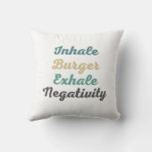 インハレバーガーエキシェールネガティビティ装飾用クッション クッション (裏面)