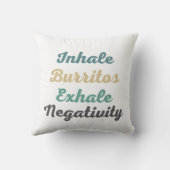 インハレブリトスエクシェールネガティビティ装飾用クッション クッション (裏面)