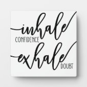 インハレ自信エクスハールダウトオフィスサイン フォトプラーク (正面)