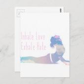 インハールラブヨガシリーズ ポストカード (正面/裏面)