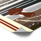 インバネス・スコットランド機関車旅行ポスター ポスター (角)