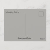 インバレーキャッスルイン夕べ ポストカード (裏面)