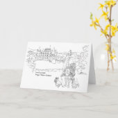 インバレーキャッスルスコットランド カード (黄色い花)