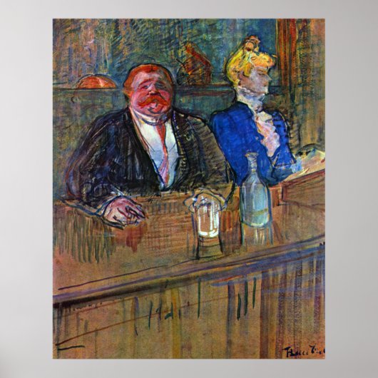 インバーバイトゥールーズロートレック,ヴィンテージファインアート ポスター (正面)