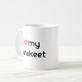 インパケートハート コーヒーマグカップ (正面左)
