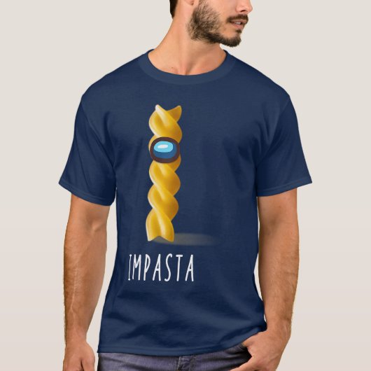インパスタ デザイン レトロ Tシャツ (正面)