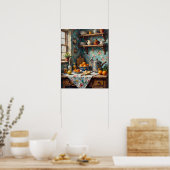 インパストキッチンコーナー ポスター (キッチン)