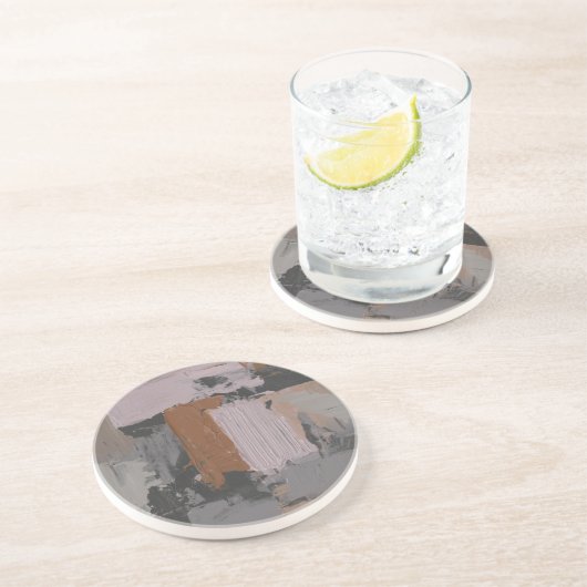 インパスト抽象芸術I コースター (側面)