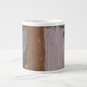 インパスト抽象芸術I ジャンボコーヒーマグカップ (正面)