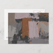 インパスト抽象芸術I ポストカード (正面/裏面)