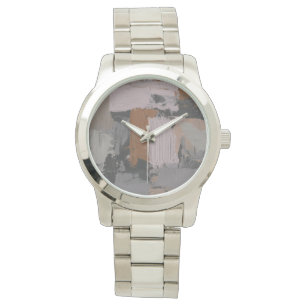 インパスト抽象芸術I 腕時計