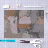 インパスト抽象芸術I 薄葉紙 (クラフト)