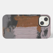 インパスト抽象 I iPhoneケース (裏面横)