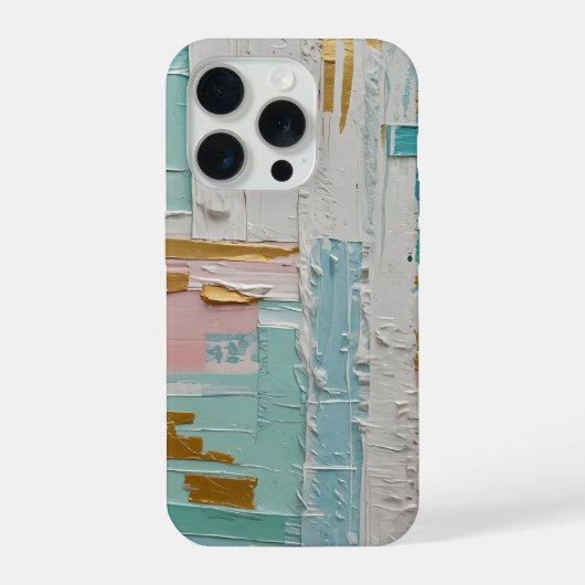 インパスト パステル ホライズン iPhoneケース (裏面)