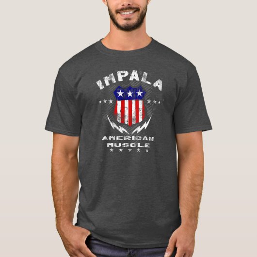インパラのアメリカ筋肉v3 tシャツ (正面)