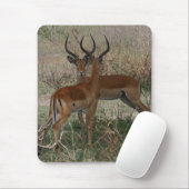 インパラスオンザセレンゲティ マウスパッド (マウス)