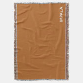 インパラブラウン色名 スローブランケット (正面縦)