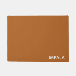 インパラブラウン色名 ドアマット