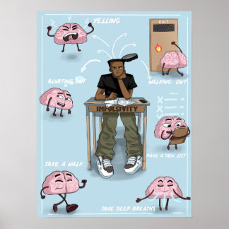 インパルスコントロール（マット） ポスター