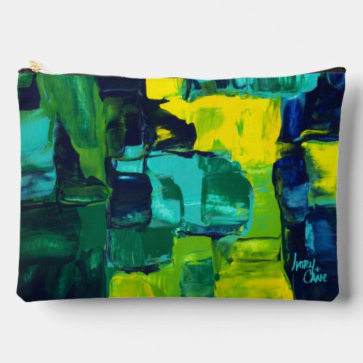 インパルス大型プリントカットソーバッグにSPWWが作用 アクセサリーポーチ (正面)