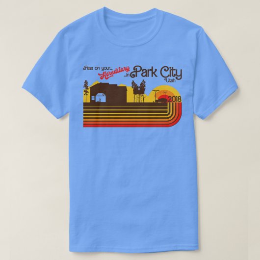 インパークシティユタレトロホラー Tシャツ (デザイン正面)