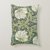インパーネルイエローフラワーズウィリアムモリス アクセントクッション (正面(垂直))