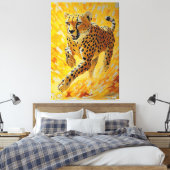 インパ走ストスタイルの鮮やか キャンバスプリント (インサイチュ (寝室))