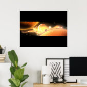 インビエント（幅） ポスター (ホームオフィス)