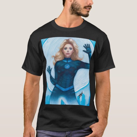 インビジブル・ウーマン 〜 スーザン・ストーム Tシャツ (正面)