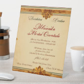 インビタシオンくもの巣パラウナボダエレガンテエンメリダ， Y 台座サイン (インサイチュ)