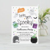 インビタシオンカワイイハローウィンパーティ招待状 招待状 (スタンド正面)