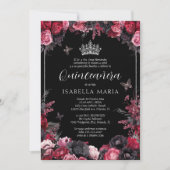 インビタシオンキンセアニラフローラゴティカロサダ，ロハ 招待状 (正面)