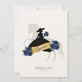 インビタシオンチャラキンセアニェラ招待状王室のbl 招待状 (裏面)