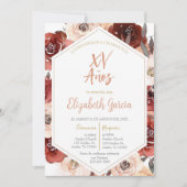 インビタシオンデキセアニラフローラローザエンエスパニョル 招待状 (正面)