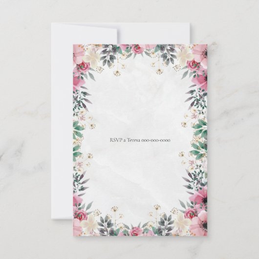 インビタシオンデキンセアニラ/招待状結婚/s 招待状 (裏面)