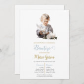 インビタシオンデバウティスムコンパロマブランカ 招待状 (正面/裏面)