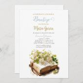 インビタシオンデバウティスムコンビブリア 招待状 (正面/裏面)